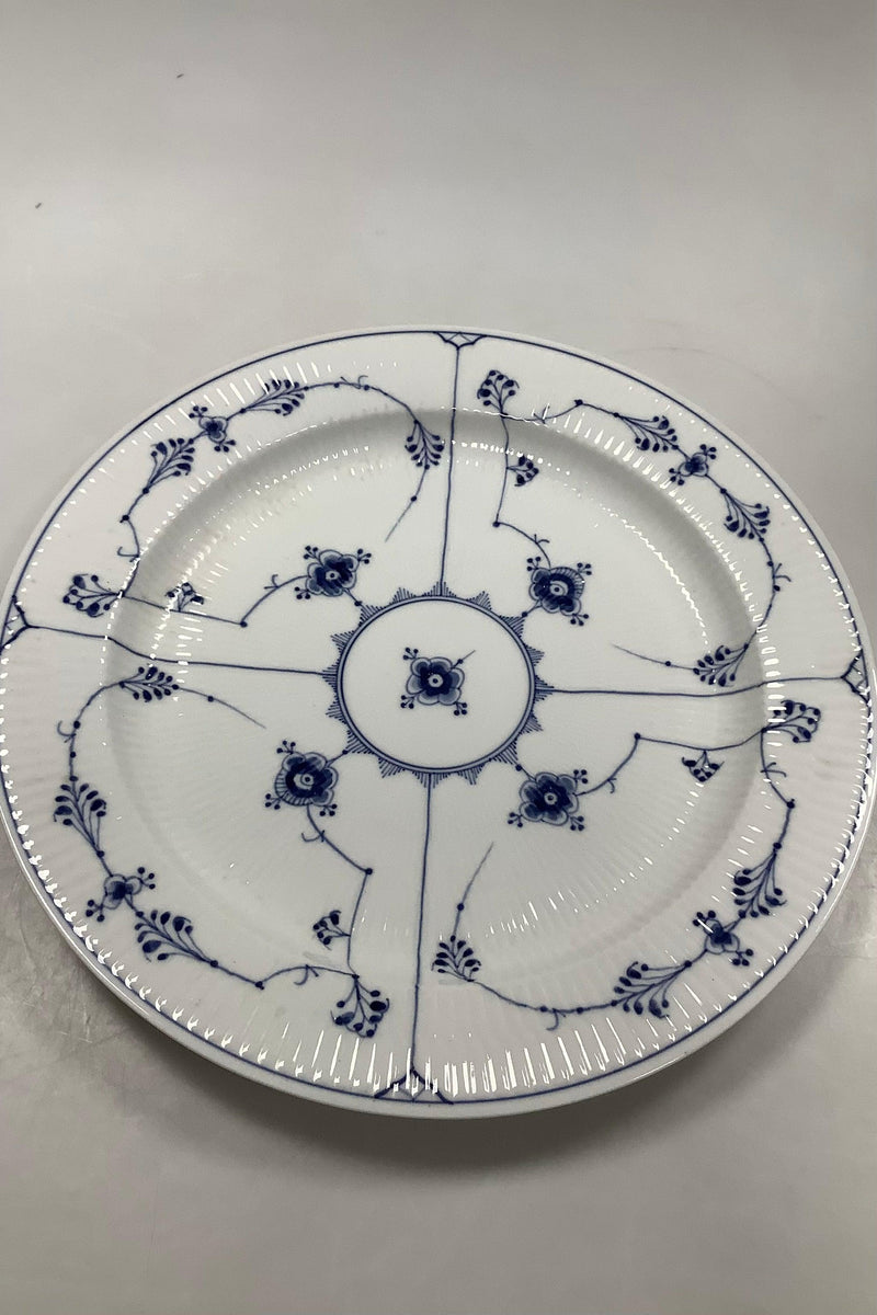 Royal Copenhagen Musselmalet Riflet Rundt Fad No 108