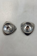 Par Bent Knudsen Sterling Sølv Lysestager No. 1050