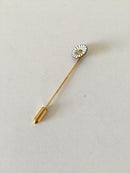 Anton Michelsen Marguerite Needle in Sterling Silver and Enamel