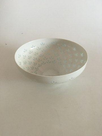 Arabia Ris Porcelæn Skål af Friedl Kjellberg