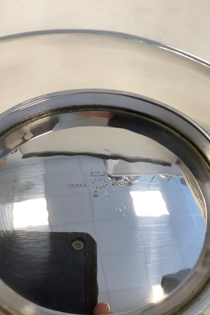 Georg Jensen Sterling Silber Magnolia Nr. 2 Brottablett