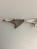 Bent Knudsen Sterling Silver Sharkfin Bracelet