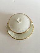 Bing & Grondahl Aakjaer Cream Soup Cup with Lid and Saucer No 247