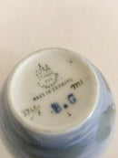 Bing & Grondahl Art Nouveau Vase with 5 Dragonflies No 3765/5 No 6