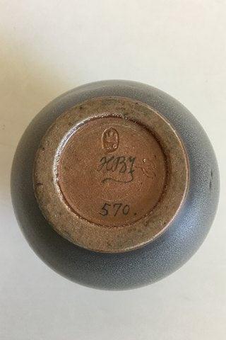 Bing Grondahl石器花瓶No 570.设计者：H. Busch Jensen