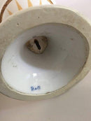 Bing & Grøndahl Tidlig vase med overglasur dekoration.