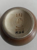 Bing & Grondahl Unika Steingutvase K58, 182