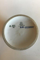 Bing & Grondahl Unika Vase by Elias Pedersen with harbour motif