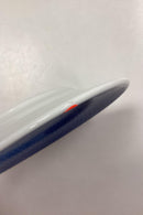 Bing og Grøndahl Blå Tone Hotel Lille Kagetallerken No. 700/1002 - SKÅRET