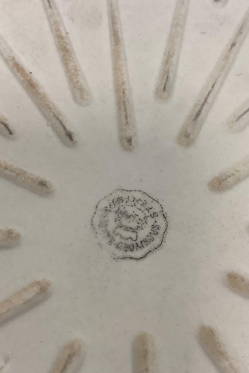 Bing og Grøndahl Jens Quistgaard Aflangt Fad med Håndtag fra Relief Serien (Kronjyden)