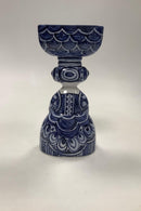 Bjørn Wiinblad Figur af Kvinde med Blomsterkurv M25 fra 1982