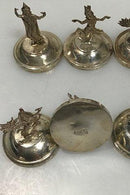 Bordkortholdere  Sterling Sølv Sæt 10 Stk.