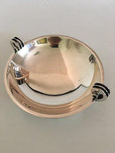 COHR Silver Bowl with Handles in Art Deco Style.