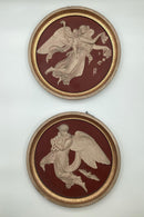 Ipsen Terrakotta-Teller Tag und Nacht Bertel Thorvaldsen Nr. 392