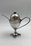 Dansk Empire Sølv Sennepsbæger med ske (1814)