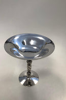 Weinlese Georg Jensen Sterling Silber Traubentopper / Traubenschale Nr. 263B