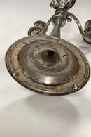 Large Beautiful 5-armed candle holder in metal