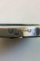 Evald Nielsen Small Picture Frame of Silver. Hammered with faceted glass