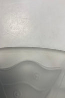 Fransk Kunstglas fad af Pierre d'Avesn med svaler