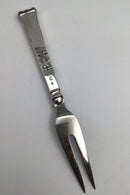 Frigast Sølv / Stål Rigsmønstret Stegegaffel