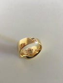 Georg Jensen 18K Gold Nanna Ditzel Ring No 100 / 1100
