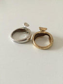 Georg Jensen Ring aus 18k Gold und Sterlingsilber Nr. 1345