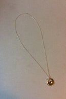 Georg Jensen Sterling Silber Halskette mit verstecktem Herz Vivianna Torun Bülow-Hübe