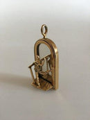 Georg Jensen Messing-Hängeleuchte Nr. 5201 von Ole Bent Pedersen