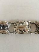 Georg jensen シルバーブレスレット（オパール） No 14