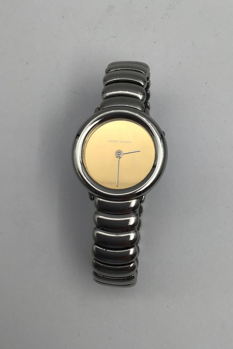 Georg Jensen Stainless Steel Quartz Armbåndsur No. 370 Andreas Mikkelsen