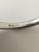 Georg Jensen Sterling Silver Bangle Bracelet No 215