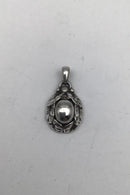 Georg Jensen Sterling Sølv Årssmykke Vedhæng 1997.