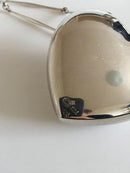 Georg Jensen Sterling Sølv Astrid Fog Halskæde med Stort Hjertevedhæng No 126
