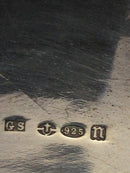 Georg Jensen Sterling Sølv Drue Skål No 263B Gamle stempler