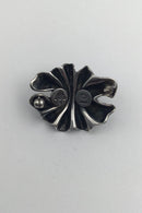 Georg Jensen Sterling Sølv / Guld Broche No 400 Lene Munthe