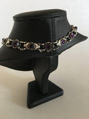 ジョージ ジェンセン スターリング シルバー ネックレス アメジスト No 57