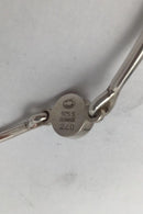 Georg Jensen Sterling Silber Halskette Nr. 240 Karneol