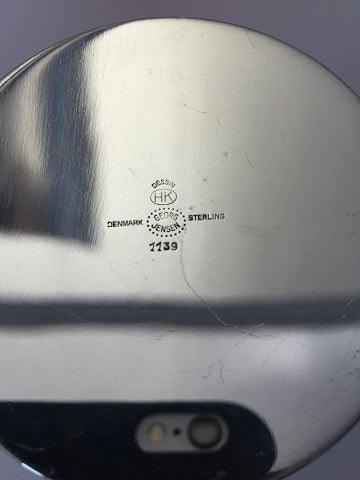 Georg Jensen Sterling Sølv Henning Koppel Lysestager No 1139