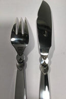 Georg Jensen Sterling Silber Kaktusfisch Besteck für 8 Personen (16)
