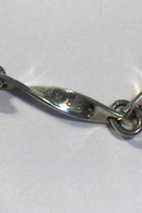 Georg Jensen Sterling Sølv Leddelt Halskæde No 283C