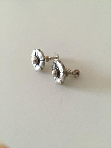 Georg Jensen Sterling Sølv Øre skurer No 36