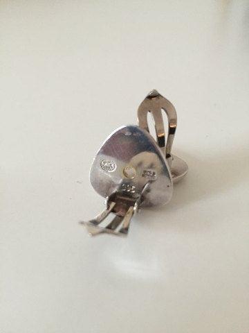 Georg Jensen Sterlingsilber-Ohrringe Nr. 395