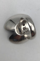 Georg Jensen Sterling Sølv Ring No. 206 Hæmatit