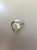 Georg Jensen Sterling Silber Ring Nr. 46B mit Lapislazuli verziert