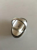 Georg Jensen Sterling Silver Ring No 46E with Silver Stones（ジョージ ジェンセン スターリングシルバー リング No 46E シルバーストーン
