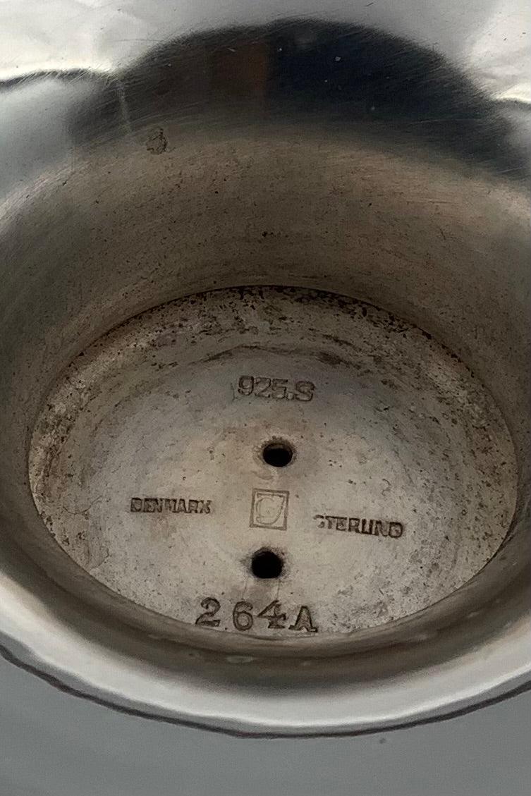 Georg Jensen Sterling Sølv Stor Drueopsats / Drueskål No 264 A