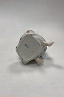 Gräfenthal GDR Figur af Pige med Dukke