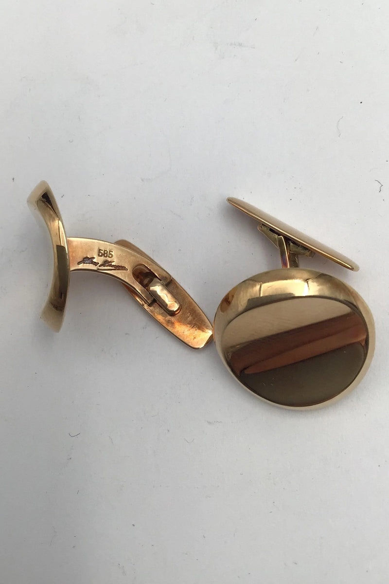 Hans Hansen 14K Guld Manchetknapper