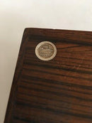 Hans Hansen Rosewood Box with Sterling Silver Pattern
