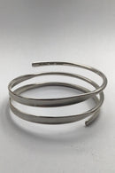 Hans Hansen Sterling Sølv Moderne Armring